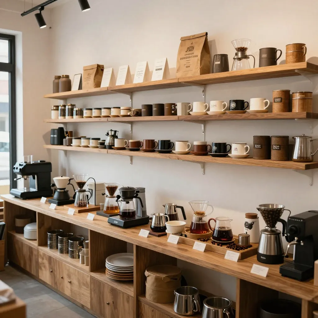 Coffee origin display