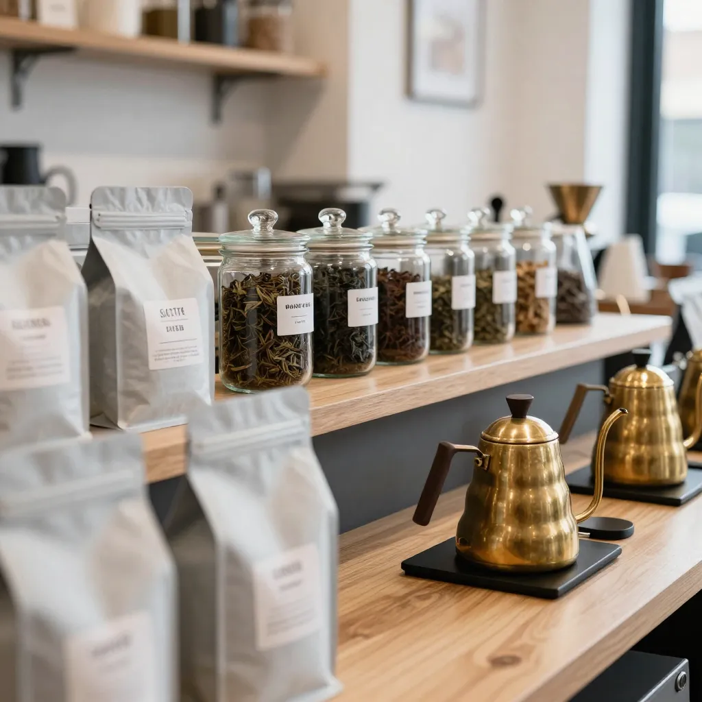 Tea collection display